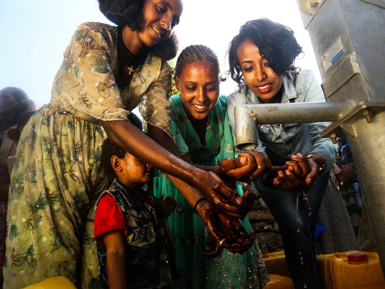 hermella with drop of water beneficiaries