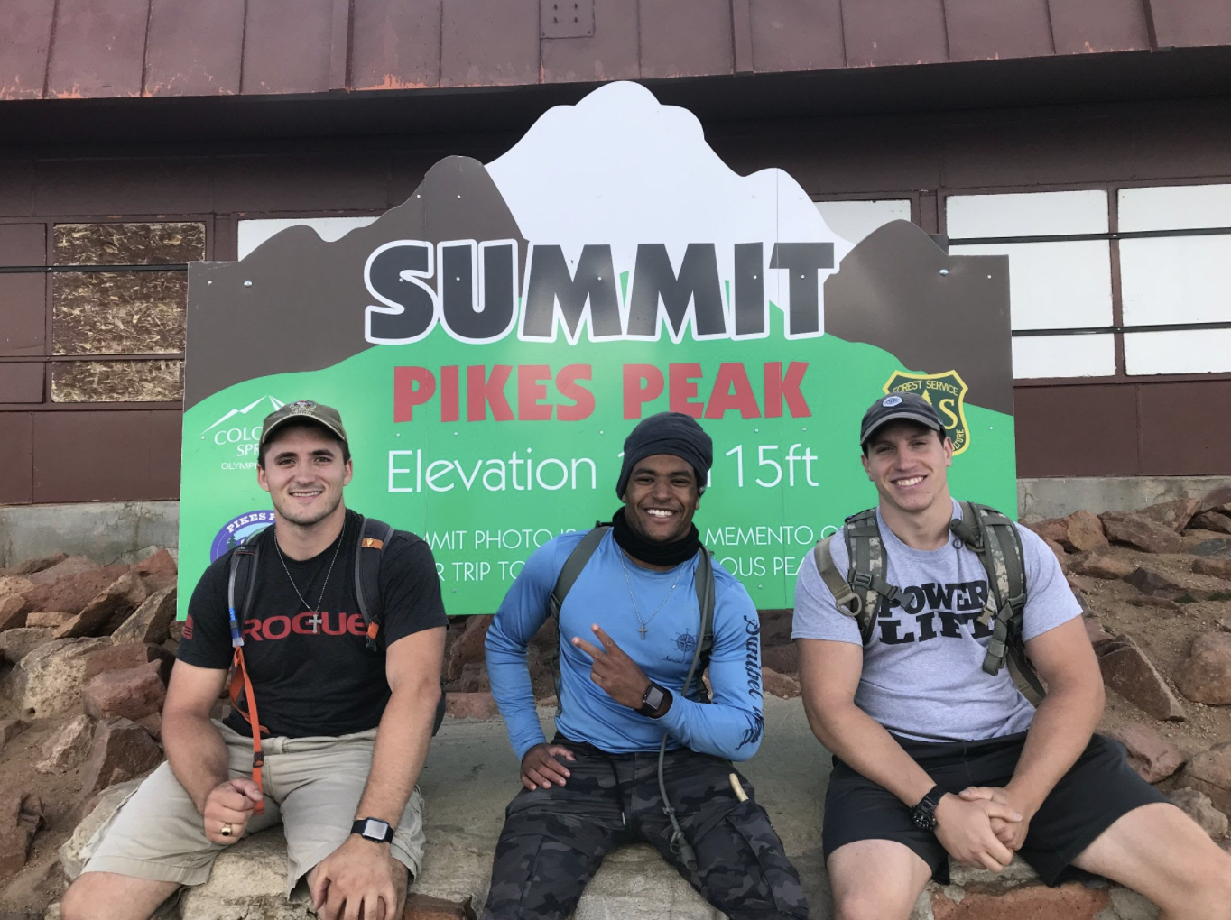 Ryan smiling with backpacking crew