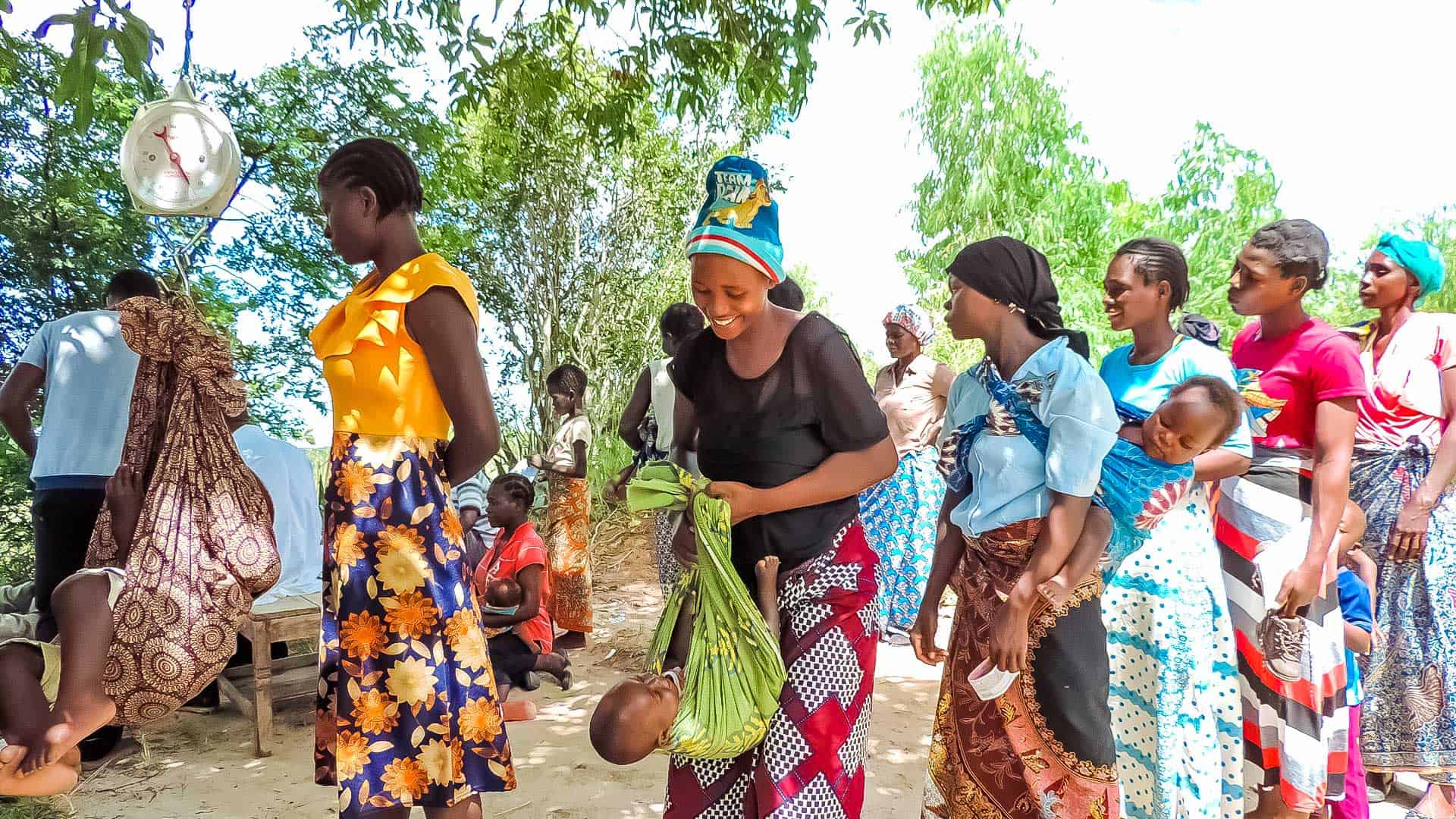 Women and babies accessing preventive health care